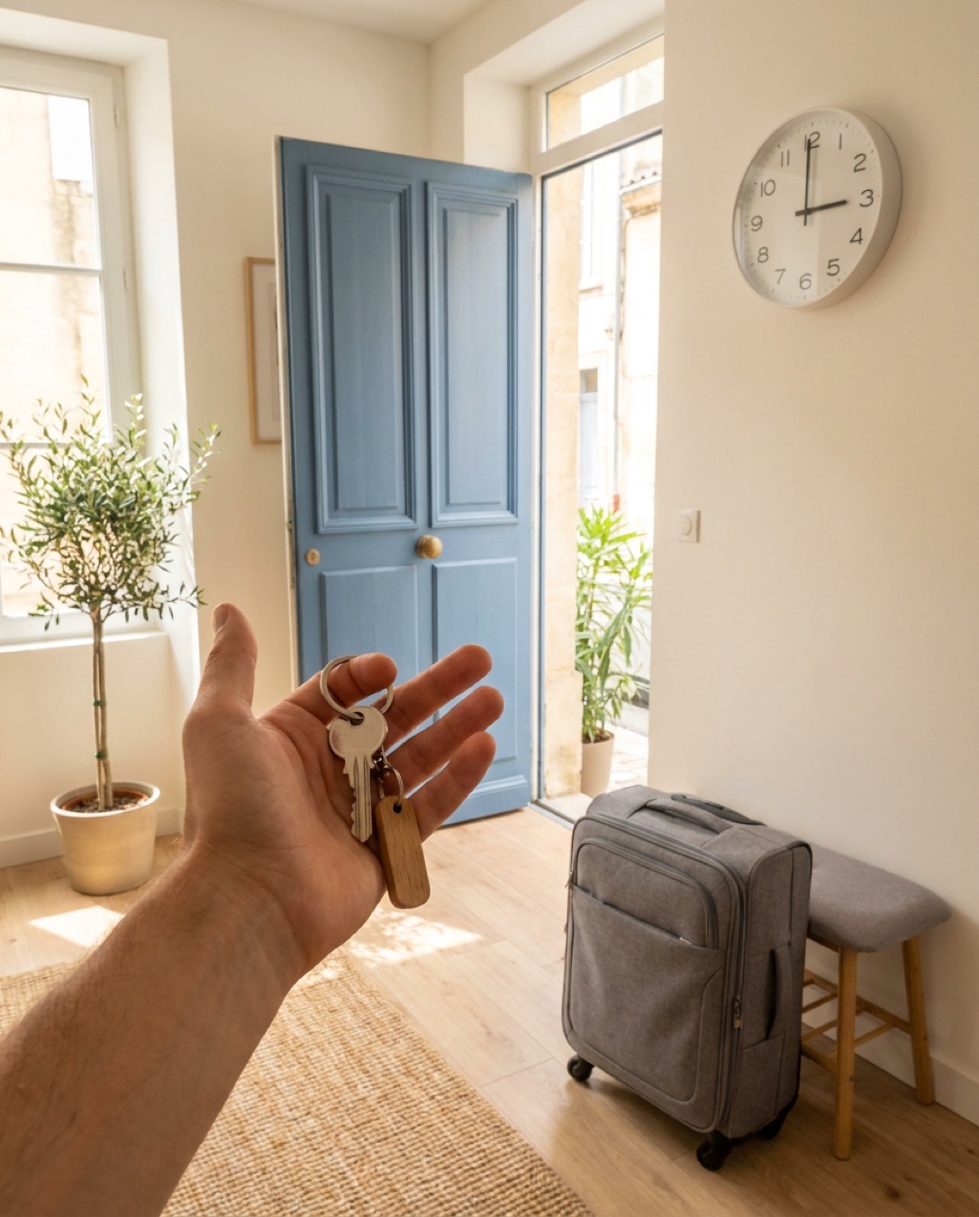 Arrivée jusqu'à 15h maximum au lieu de 18h